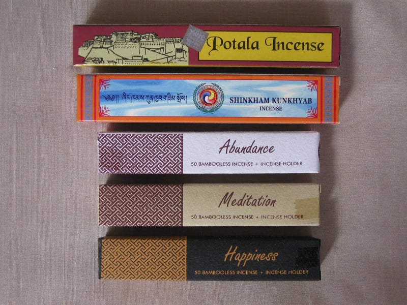 Incense Sticks - Dhoop Stick Collection 1 - 5 pkts. Carousel 1