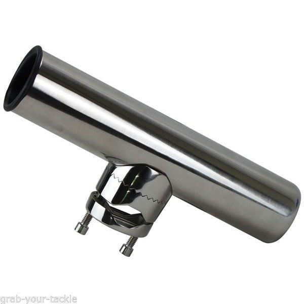 2 x Rail Mount 316 Stainless Steel Camp-On Rod Holders 25-32mm-Rail size Carousel 1