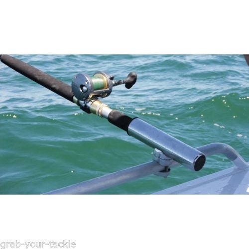 2 x Rail Mount 316 Stainless Steel Camp-On Rod Holders 25-32mm-Rail size Carousel 2