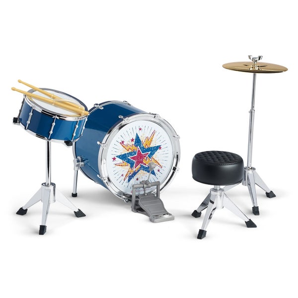 American Girl Doll ~ LOGAN'S RHYTHMIC DRUM SET ~ for 18" dolls. AMAZING set Carousel 1