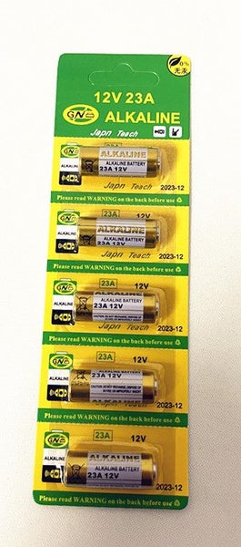 5pcs of 23A 12V battery Carousel 2