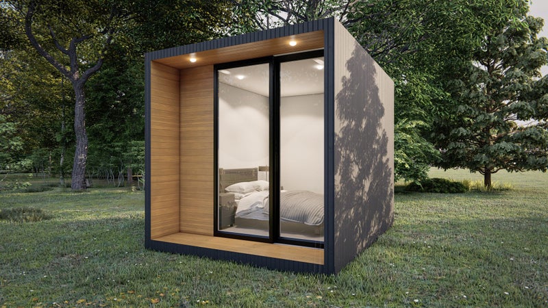 Luxury 10 Square Cabin. Carousel 1