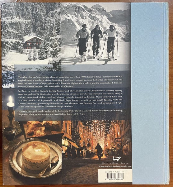 Winter In The Alps Food By The Fireside Book by Manuela Darling-Gansser Signed Carousel 4
