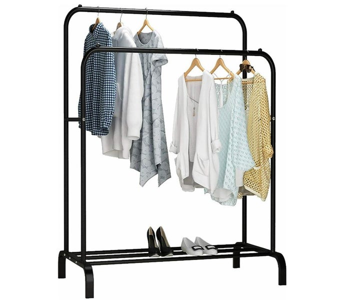 Double Rod Garment Rack Carousel 1