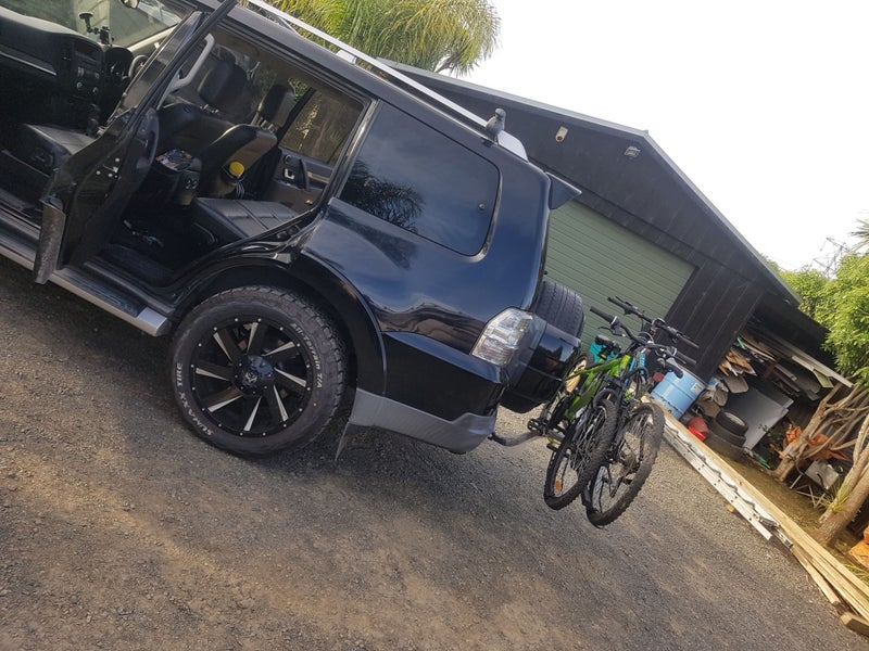 New 2" Hitch Mount Foldable Rear Bike Rack For Car Platform Bicycle Carrier Carousel 14