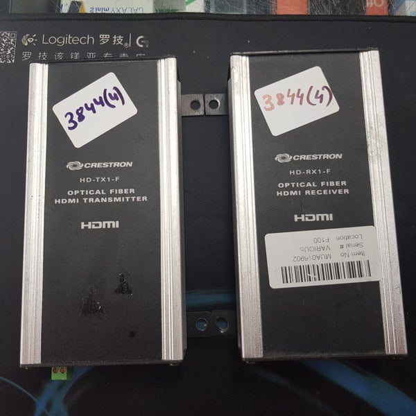Crestron HDMI over Fiber Transmitter HD-RX1-F HD-TX1-F Carousel 1
