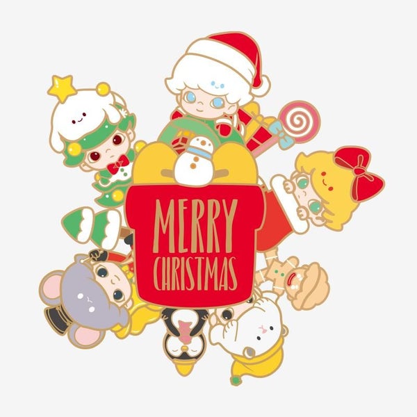Pop Mart: Dimoo - Christmas Badge Gift Box Carousel 4