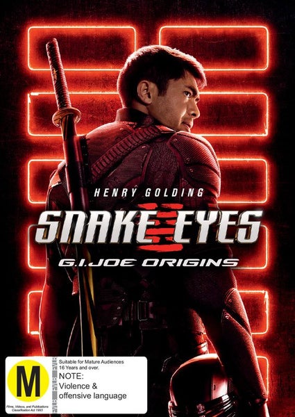 G.I. JOE ORIGINS: SNAKE EYES (DVD) Carousel 1