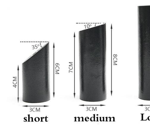 wooden simple nordic style coat hooks white 60mm Carousel 9