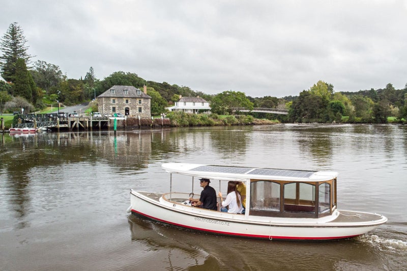 Christmas gift voucher present: relaxing Electric Boating on Kerikeri river Carousel 2