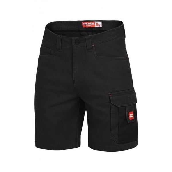 2 X Mens Hard Yakka Legends Cargo Short Work Wear Black Y05066 Carousel 1