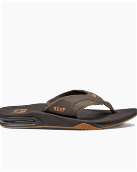 Reef Fanning Mens Jandal Brown Carousel 2