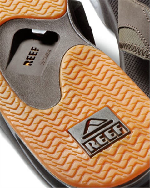 Reef Fanning Mens Jandal Brown Carousel 4