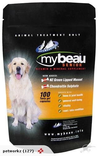 MYBEAU DOG SENIOR SUPPLEMENT 100 CAPSULES Carousel 1