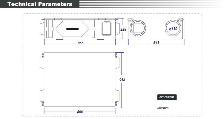2025 Premium Heat Exchange Ventilation System for 250m2, 4-6 Rooms - Advanced Carousel 7