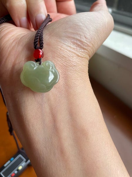 100% untreated natural Nephrite (hetian)jade pendant Carousel 6
