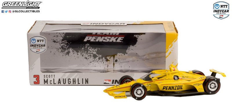 Greenlight Collectibles 1:18 GL-11127 2021 NTT Indy Car #3 McLaughlin Carousel 1