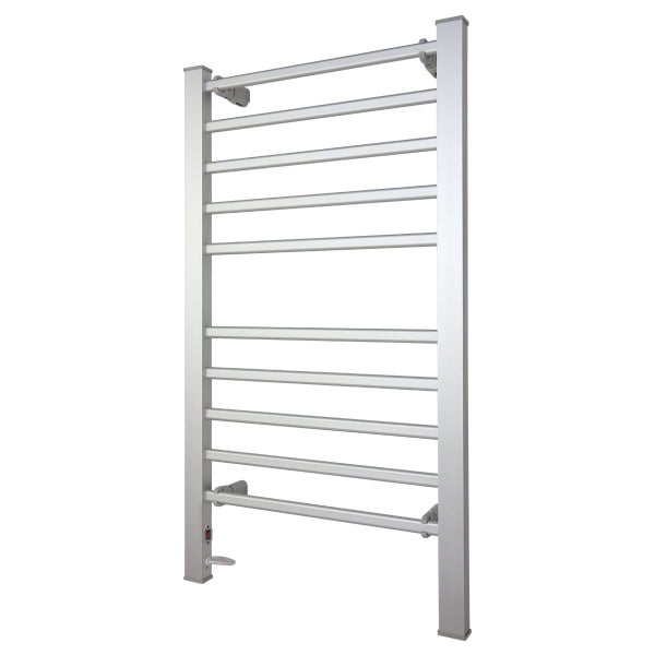 Pronti Heated Towel Rack Electric Bathroom Towel Rails Warmer E160W Silver Carousel 1