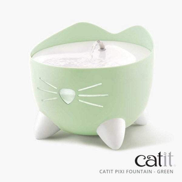 CATIT PIXI CAT FOUNTAIN 2.5L GREEN Carousel 1