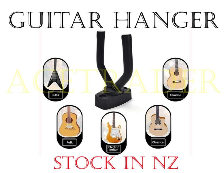 Guitar Wall Hanger - Guitar Wall Mount Hanger Carousel 1