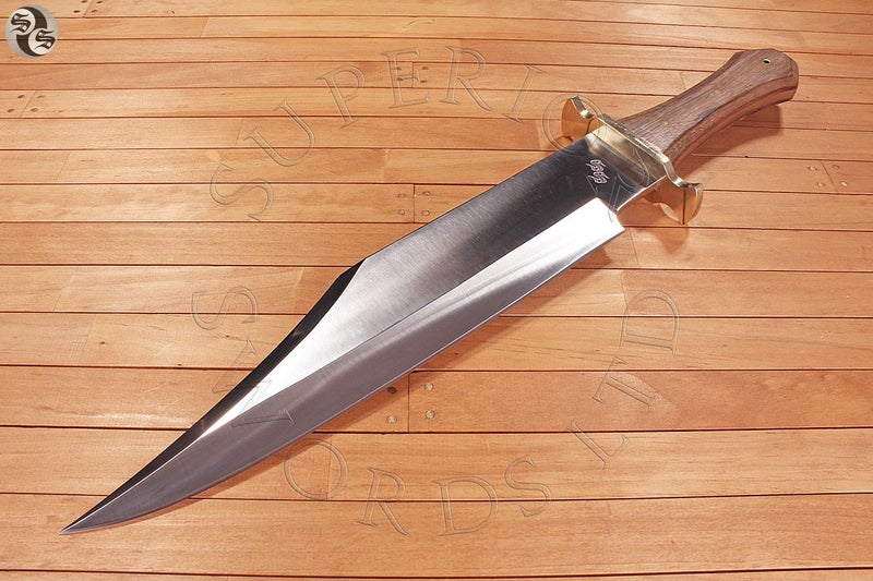 Coffin Hilt Bowie - D2 Tool Steel Carousel 2