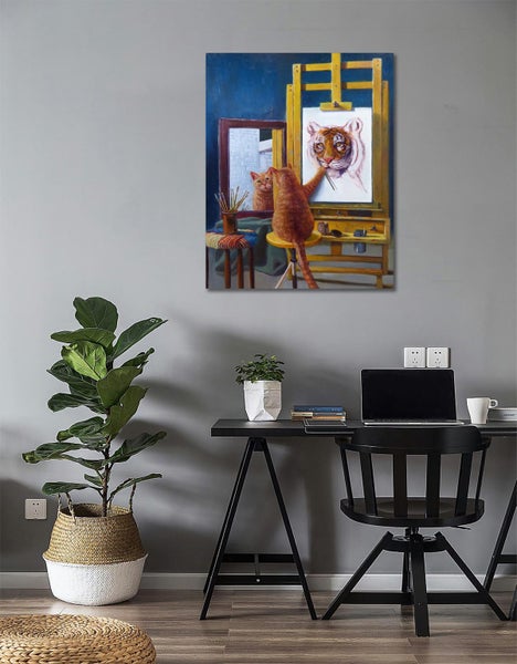 Free Shipping Large Canvas Wall Art - Abstract - Mindset Carousel 2