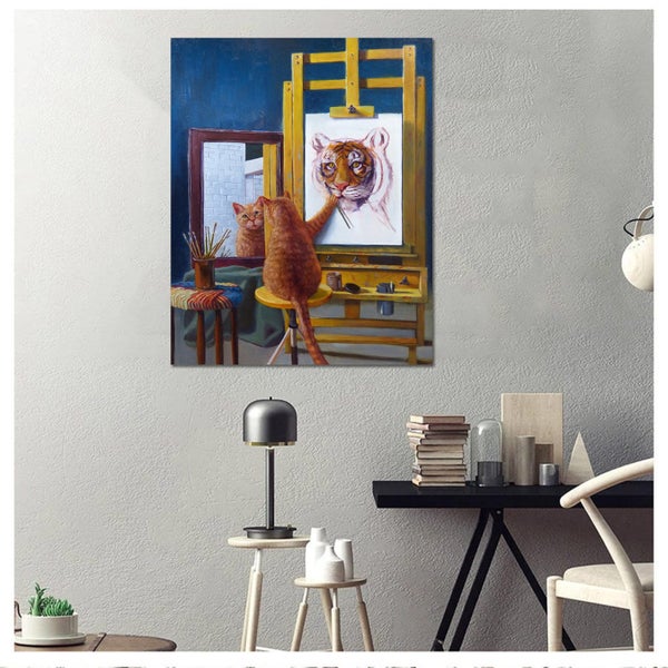 Free Shipping Large Canvas Wall Art - Abstract - Mindset Carousel 4
