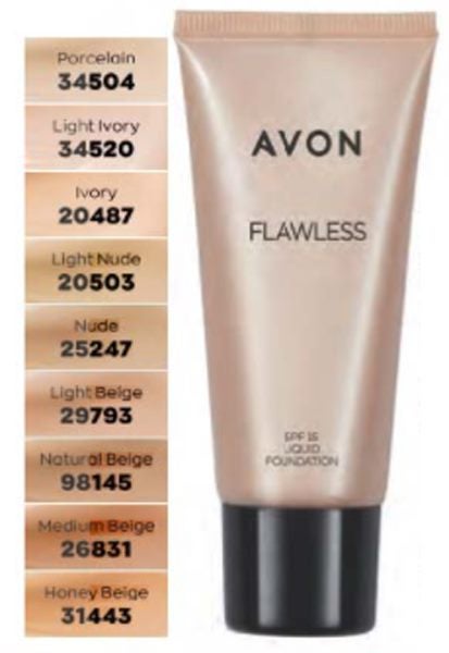 Avon Flawless Foundation SPF15 Carousel 2