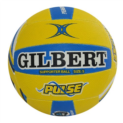 GILBERT PULSE SUPPORTER NETBALL SIZE 5 Carousel 1