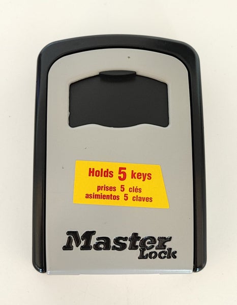 MasterLock - Wall Mount Keys Storage Box / Portable Padlock Carousel 1