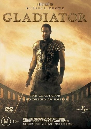 Gladiator ( 1-disc) Russell Crowe DVD Region 4 Carousel 1