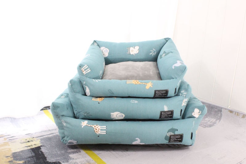 Pet Dog Cat Bed Soft Warm Kennel Mat Pad Blanket Puppy Cushion Washable Carousel 1