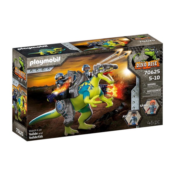 Playmobil Dino Rise Spinosaurus: Double Defense Power Carousel 1