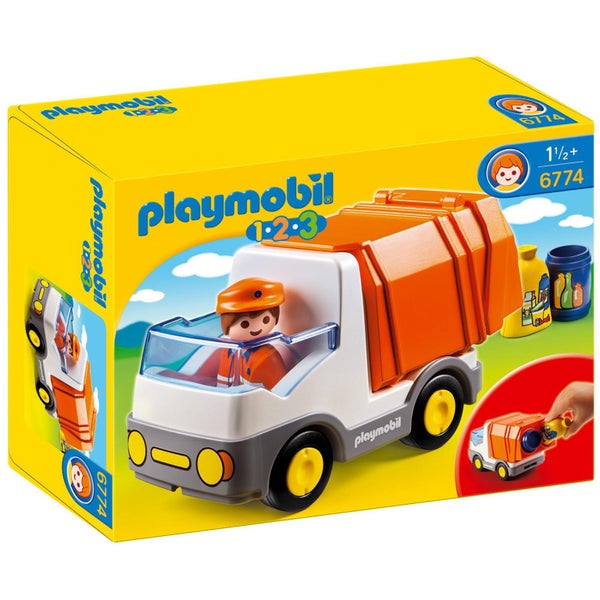 Playmobil 1.2.3. Recycling Truck Carousel 1
