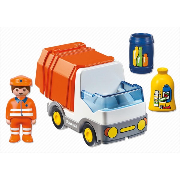 Playmobil 1.2.3. Recycling Truck Carousel 2