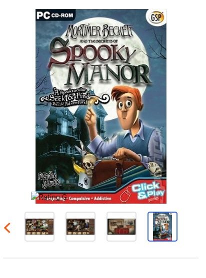 Mortimer Beckett and the Secrets of Spooky Manor Carousel 1
