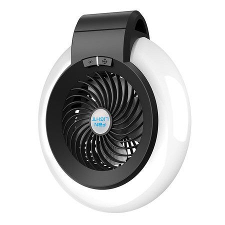Camping Lantern Fan,Foldable Light Fan Cordless,Desk Fan Carousel 16
