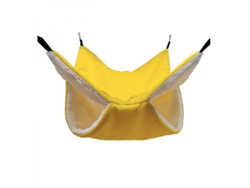 Plush Hamster Hammock Double-layer Thicken Warm Sleeping Bag Nest Hanging Cage Carousel 1