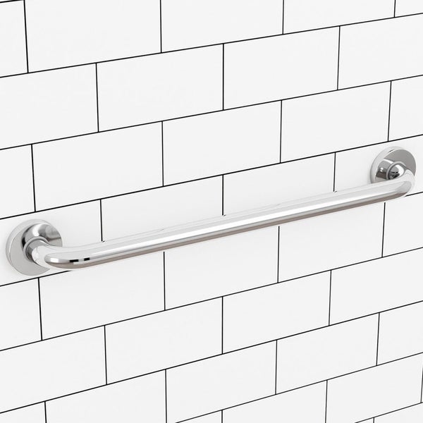 Evekare Concealed Flange Safety Grab Bathroom Hand Rail Pull Bar Handle 600mm SS Carousel 9