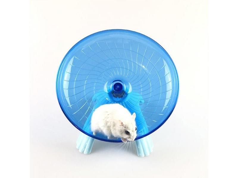 Pet Hamster Running Wheel Steel Axle Hedgehog Rat Running Disc Carousel 2