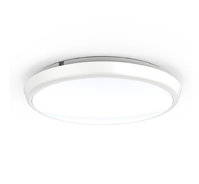 18W IP54 Interior Exterior Oyster Ceiling Light LED 3000K or 4000K Carousel 1