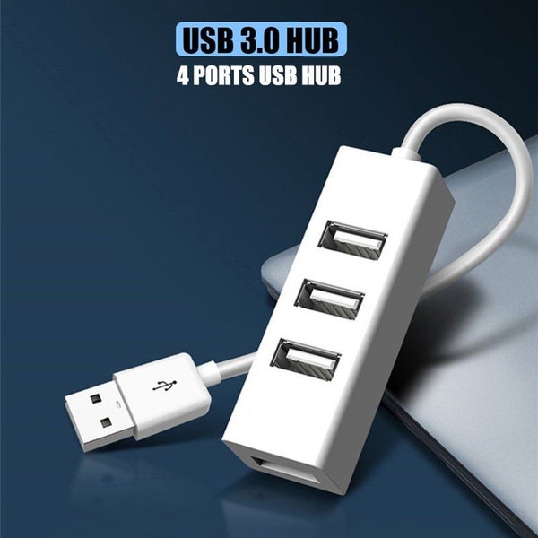 Hub Usb Multi 2.0 Splitter High Speed 4 Port All In One For Pc Windows Macbook Carousel 5