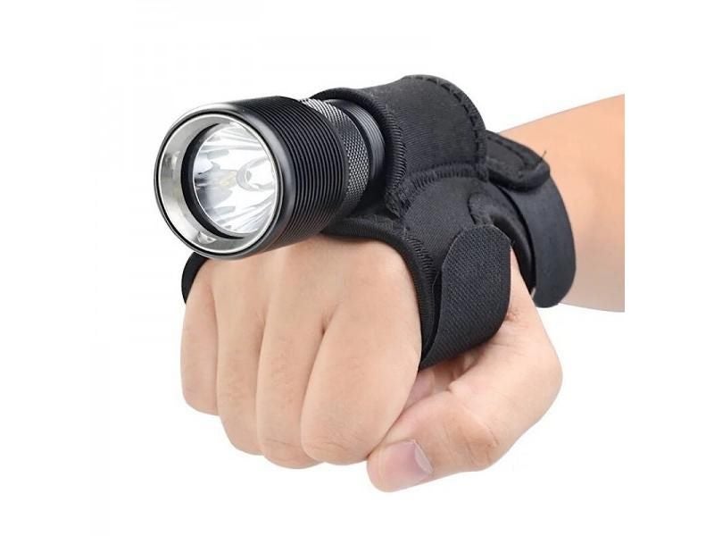 Nylon Scuba Diving Flashlight Gloves Underwater Photography Equipment For Carousel 1