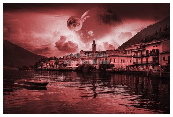 Limone sul Garda Artwork - Limited-Edition Print - 300mm x 200mm Carousel 1