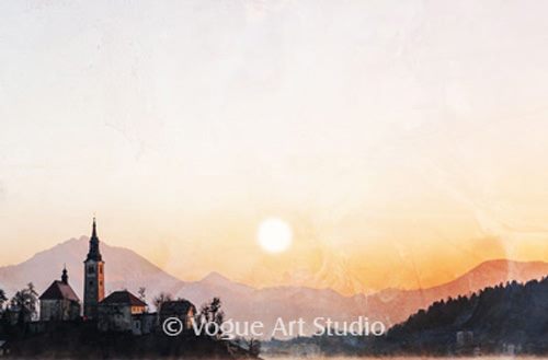 Lake Bled Artwork - Limited-Edition Print - 300mm x 200mm Carousel 5