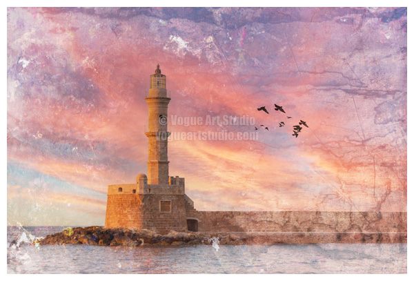 Lighthouse of Chania - Limited-Edition Print - 300mm x 200mm Carousel 1