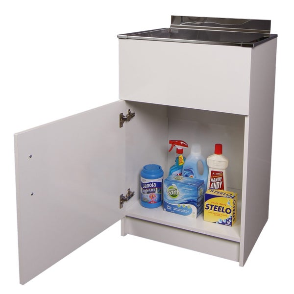 560w New Laundry Unit with Stainless Steel Benchtop Carousel 1