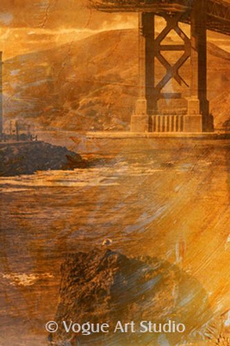Golden Gate Artwork - Limited-Edition Print - 200mm x 300mm Carousel 2