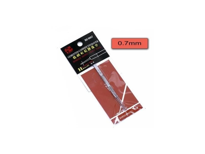 Border Model BD0007 0.15 3mm Chisel Pushing Knife Tungsten Steel Scribing Knife Carousel 1
