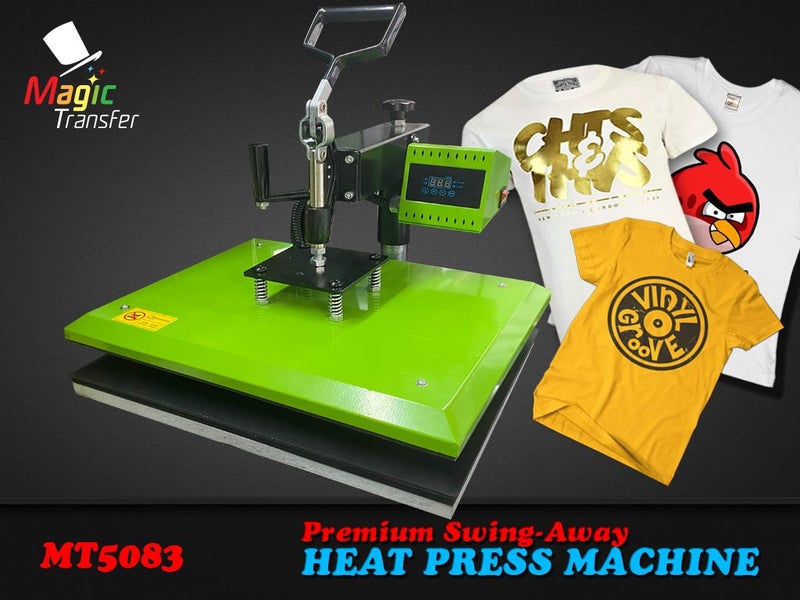MT5083 Premium Swing-Away 360° Rotary Heat Press-12 months Warranty -Check Video Carousel 2